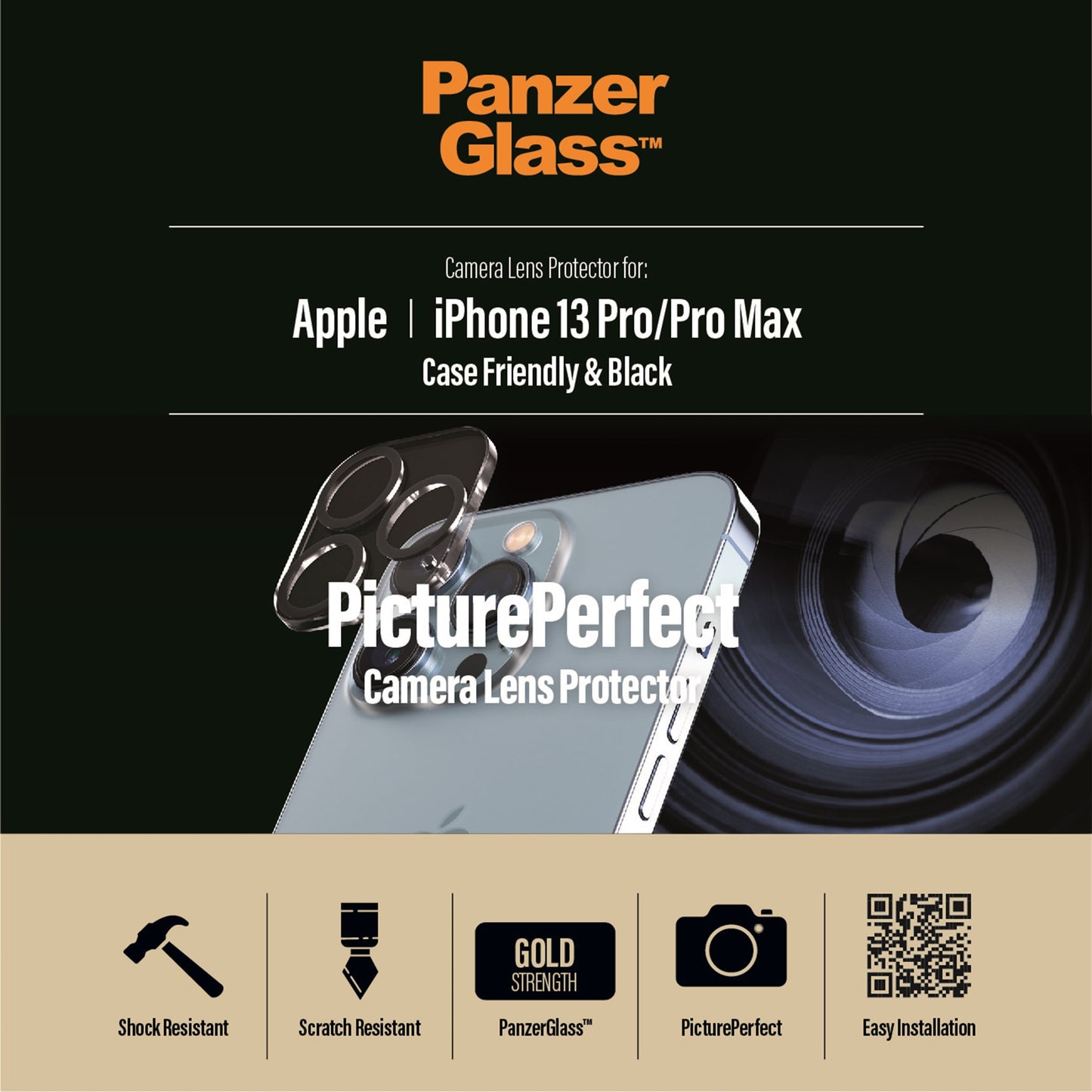 PanzerGlass® PicturePerfect Camera Lens Protector Apple iPhone 13 Pro | 13 Pro Max 9