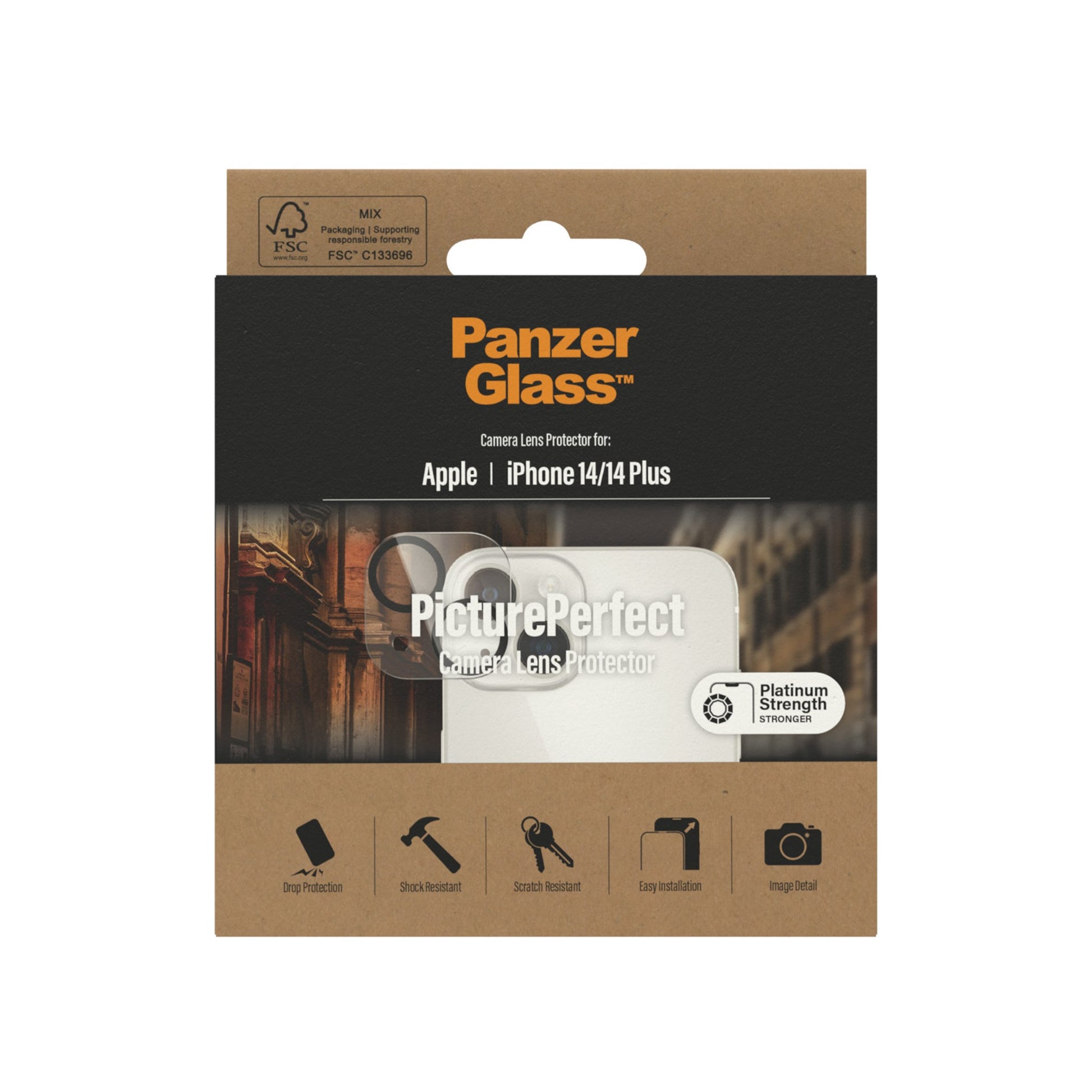 PanzerGlass® PicturePerfect Camera Lens Protector Apple iPhone 14 | 14 Plus 3