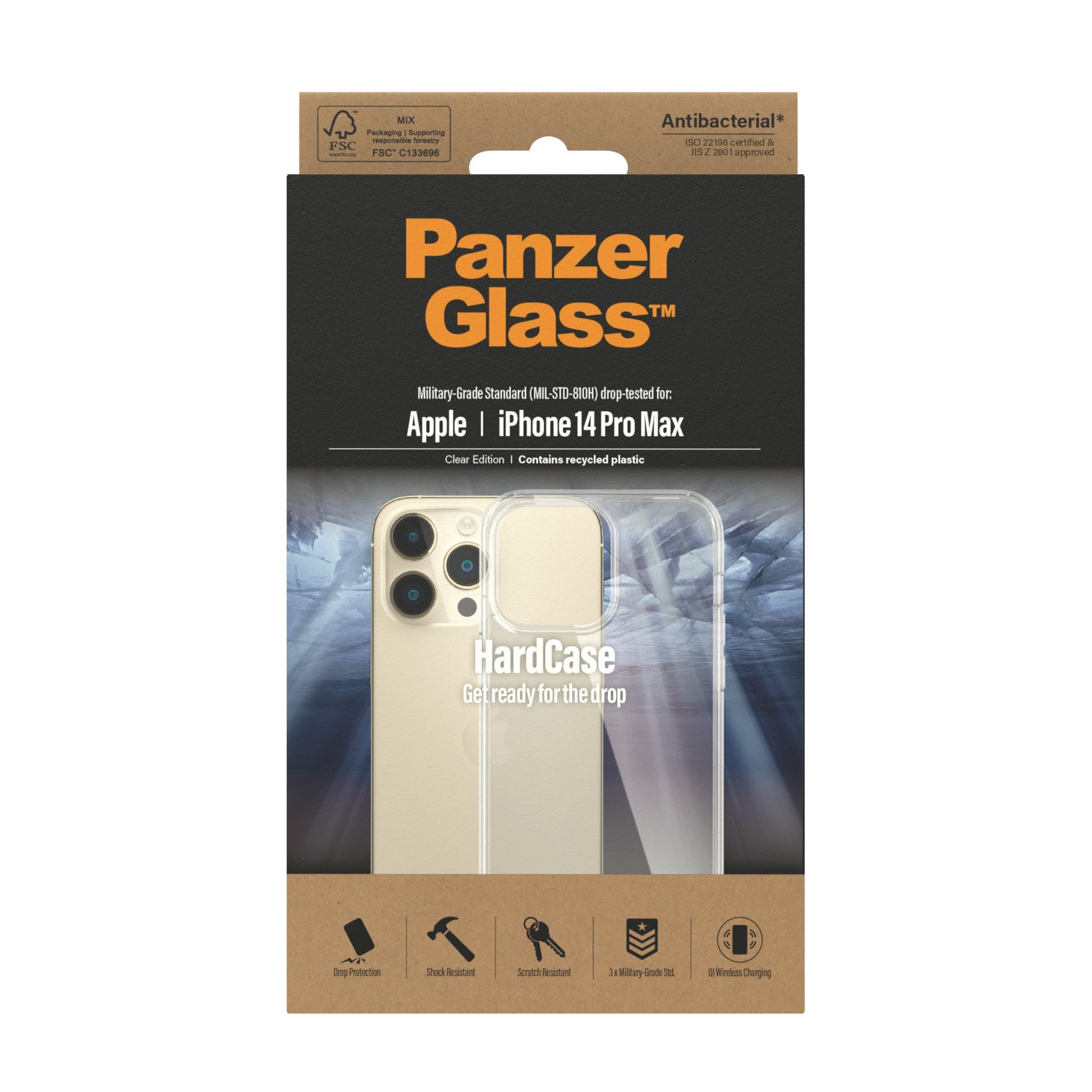 PanzerGlass® HardCase Apple iPhone 14 Pro Max | Clear 3