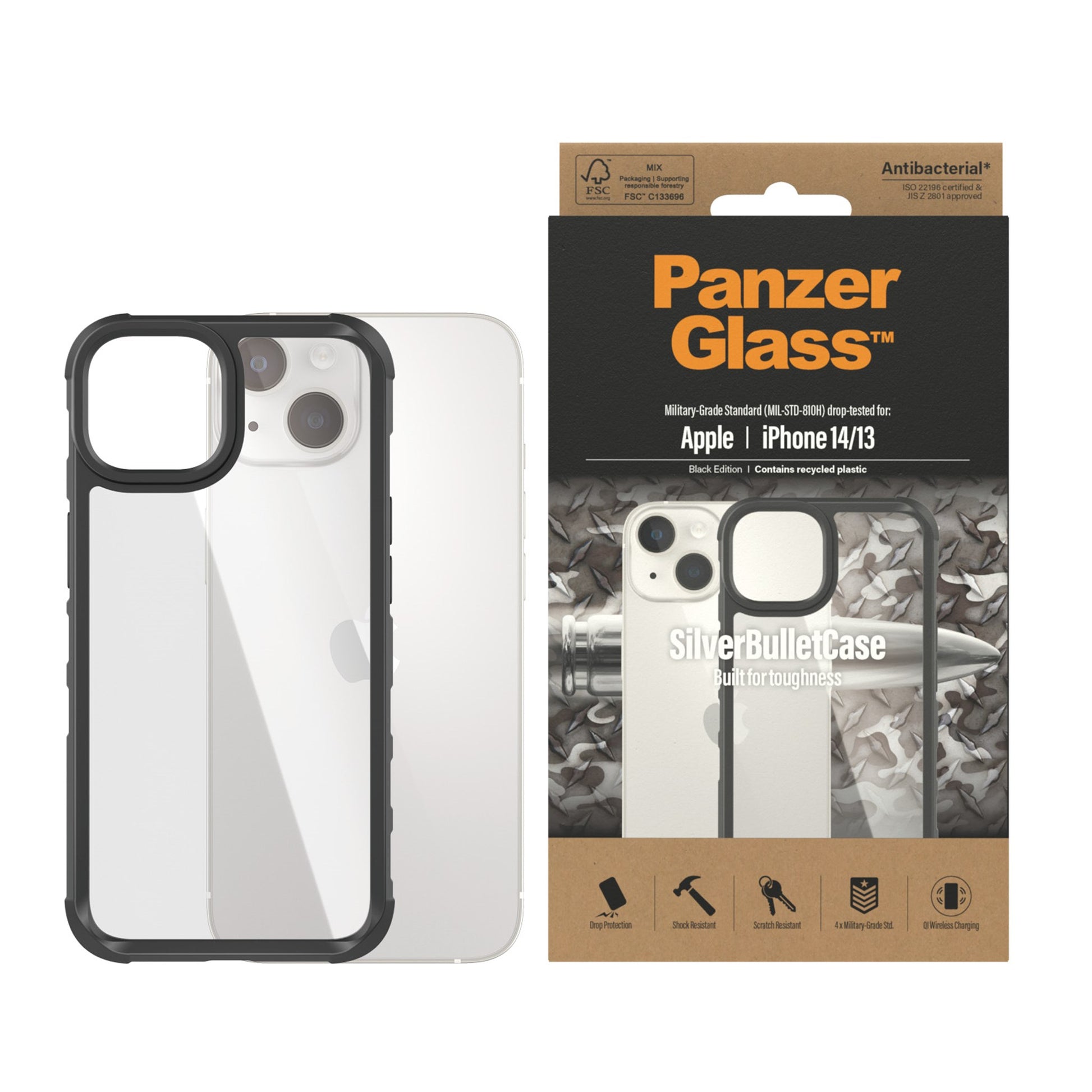 PanzerGlass™ SilverBullet Apple iPhone 14 | 13 2