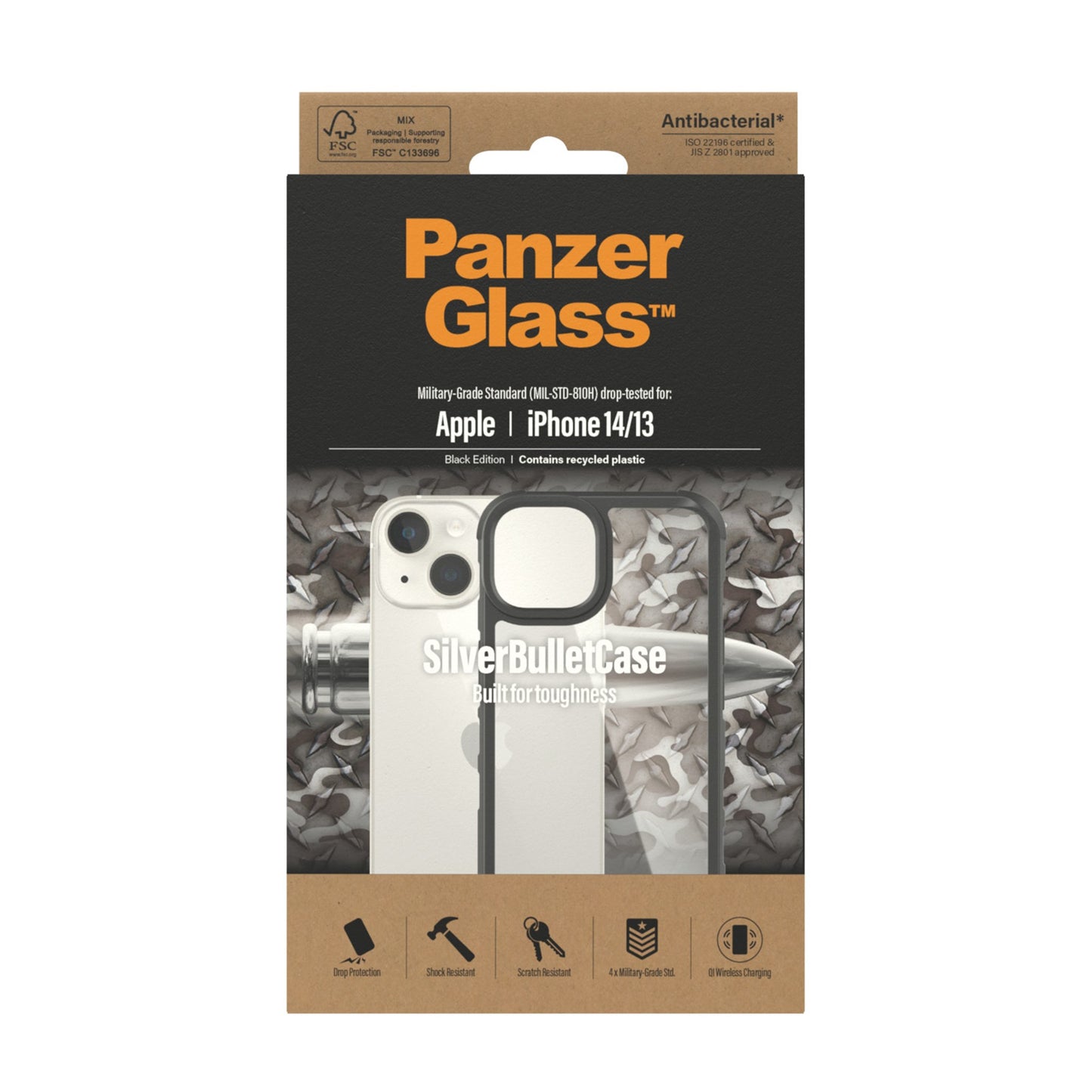 PanzerGlass™ SilverBullet Apple iPhone 14 | 13 3