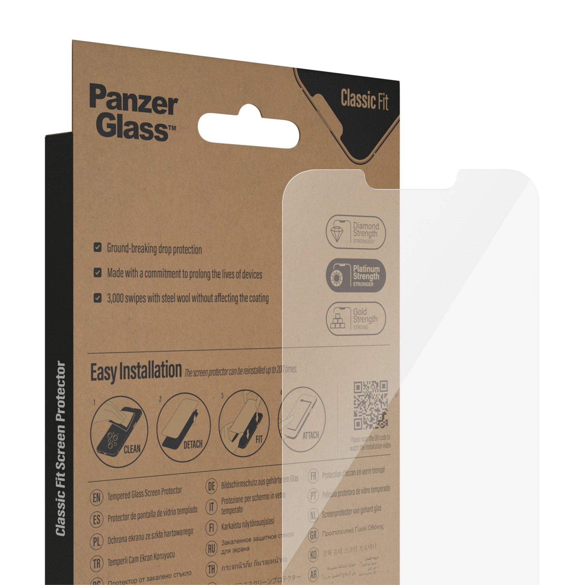 PanzerGlass™ Screen Protector Apple iPhone 14 Plus | 13 Pro Max | Classic Fit 6