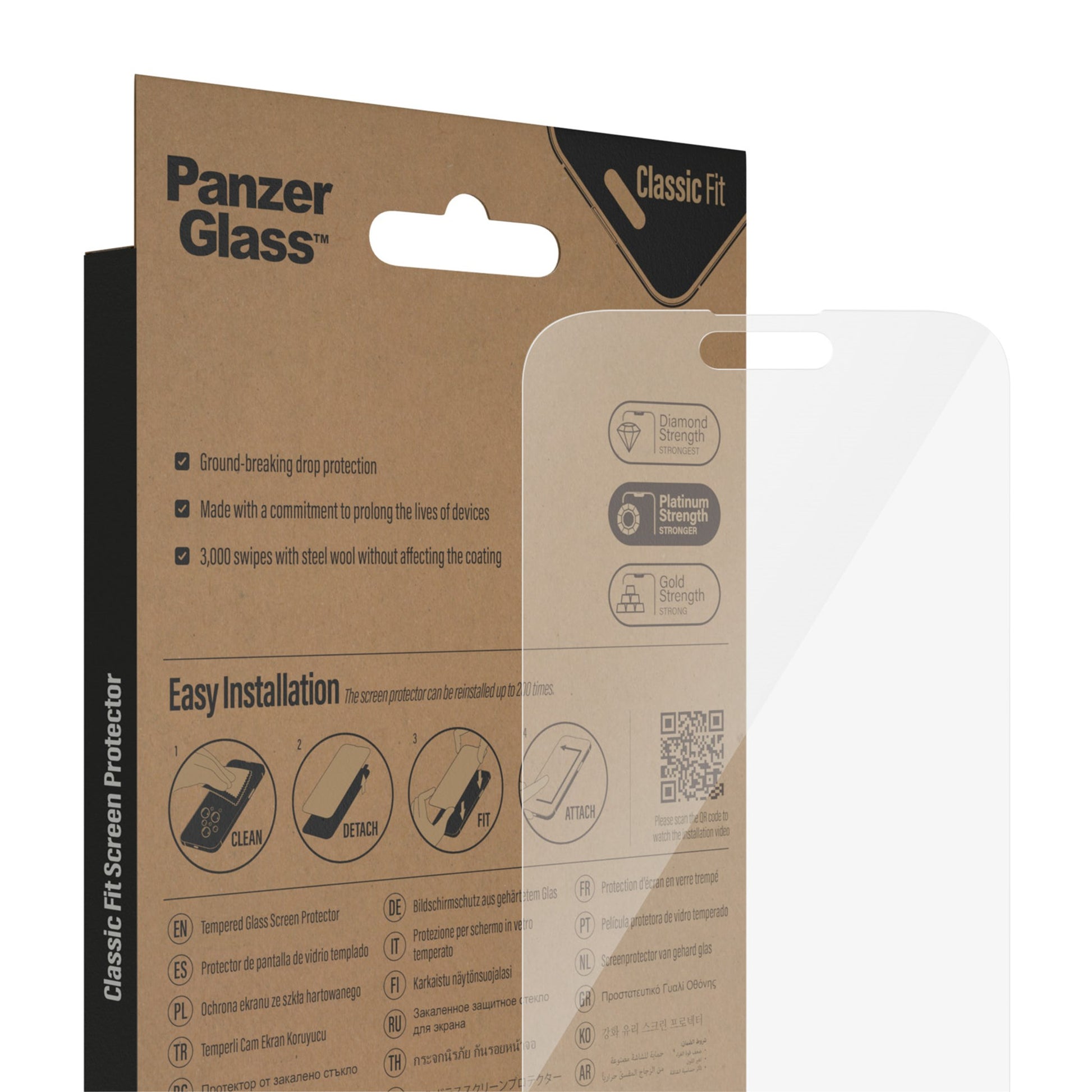 PanzerGlass™ Screen Protector Apple iPhone 14 Pro Max | Classic Fit 6
