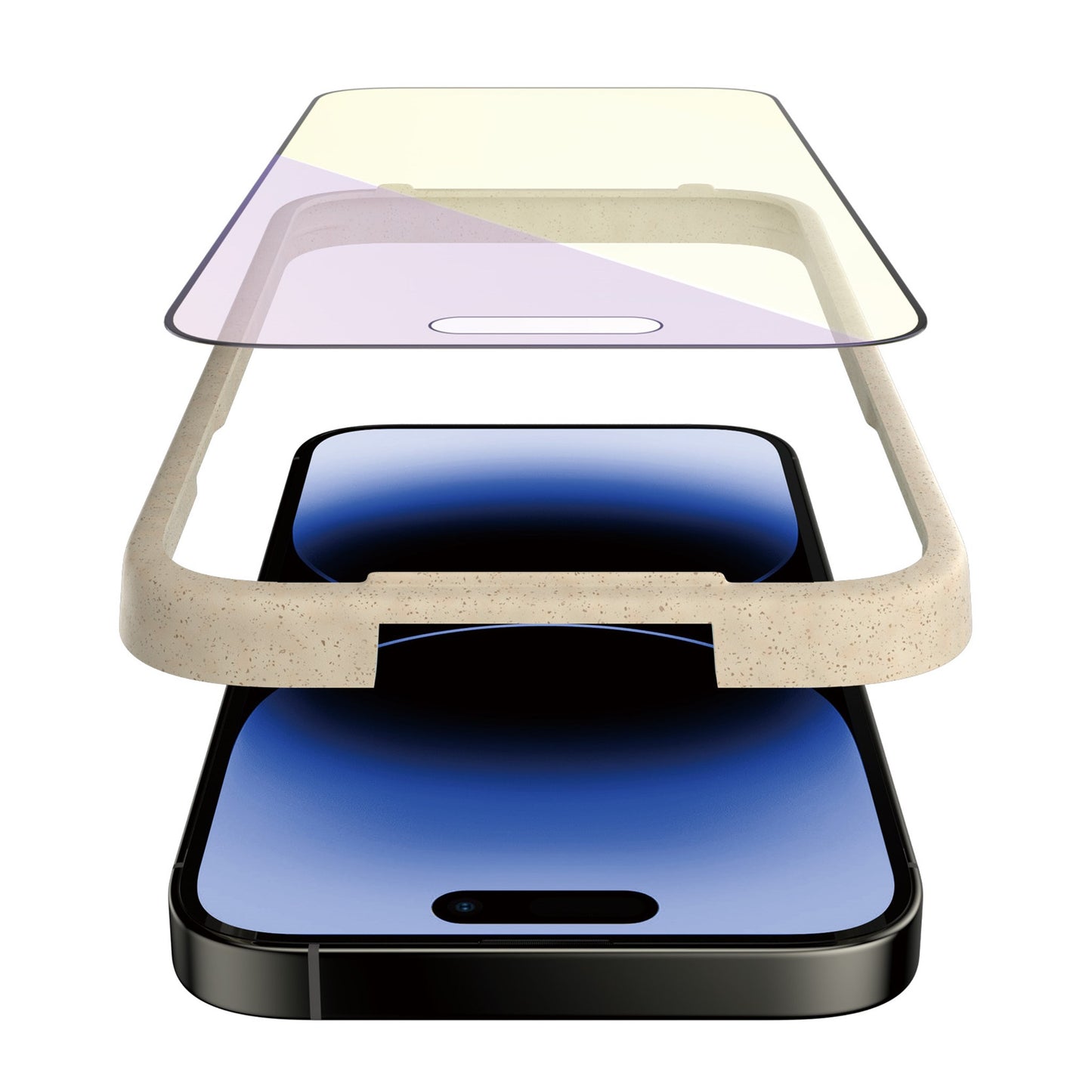 PanzerGlass® Anti-blue light Screen Protector Apple iPhone 14 Pro | Ultra-Wide Fit w. EasyAligner 8