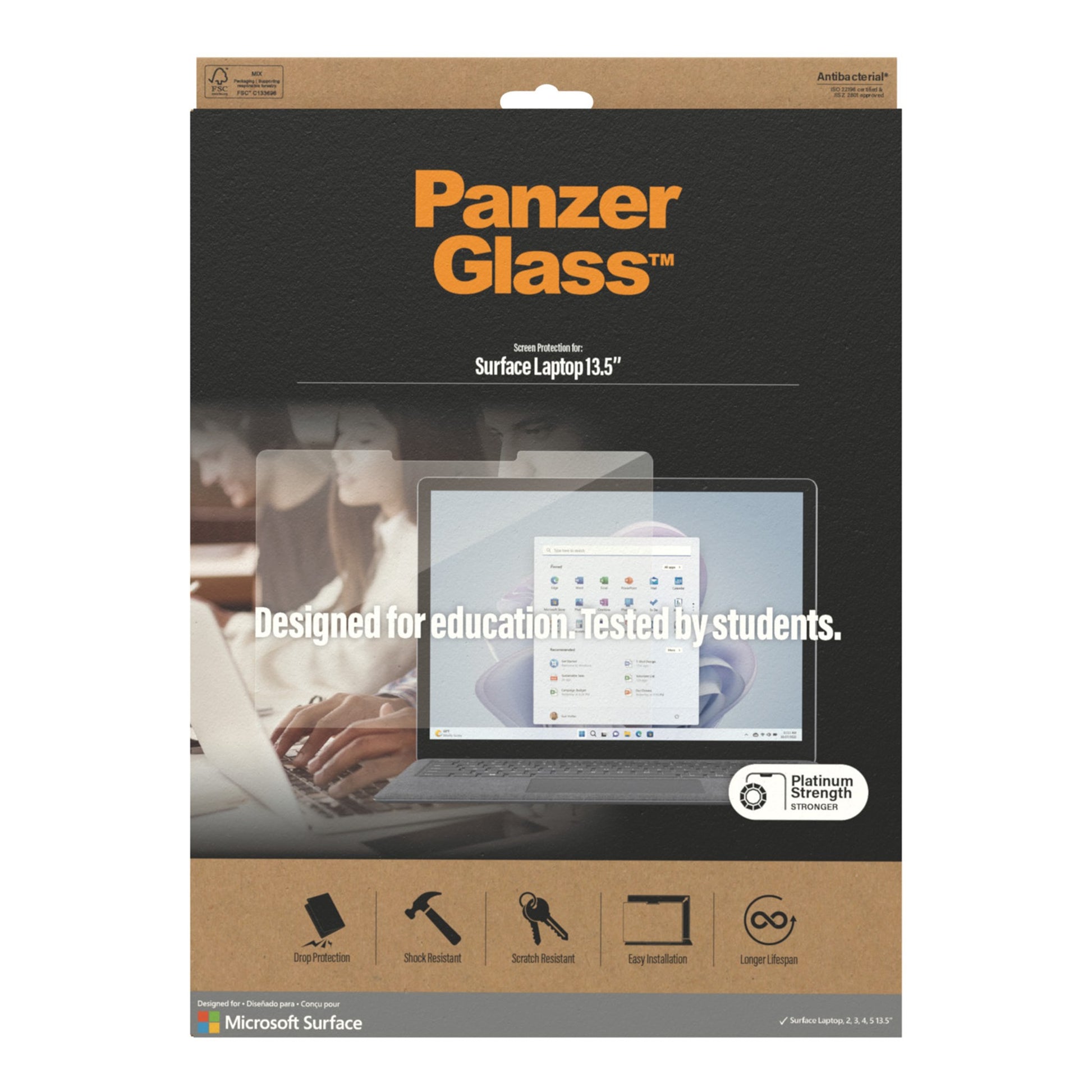 PanzerGlass® Screen Protector Microsoft Surface Laptop 13.5″ 3