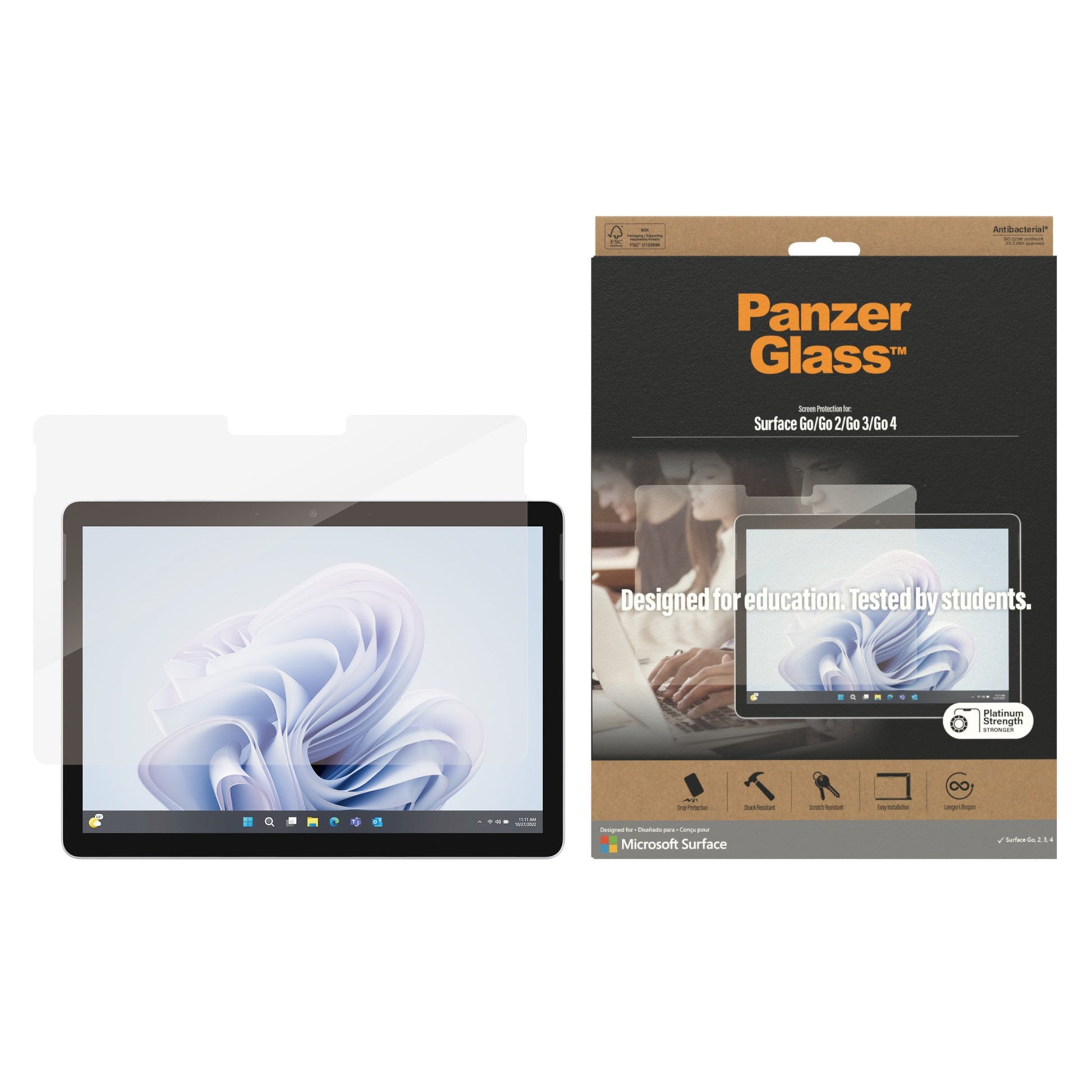 PanzerGlass® Screen Protector Microsoft Surface Go 4 | Go 3 | Go 2 | Go 2