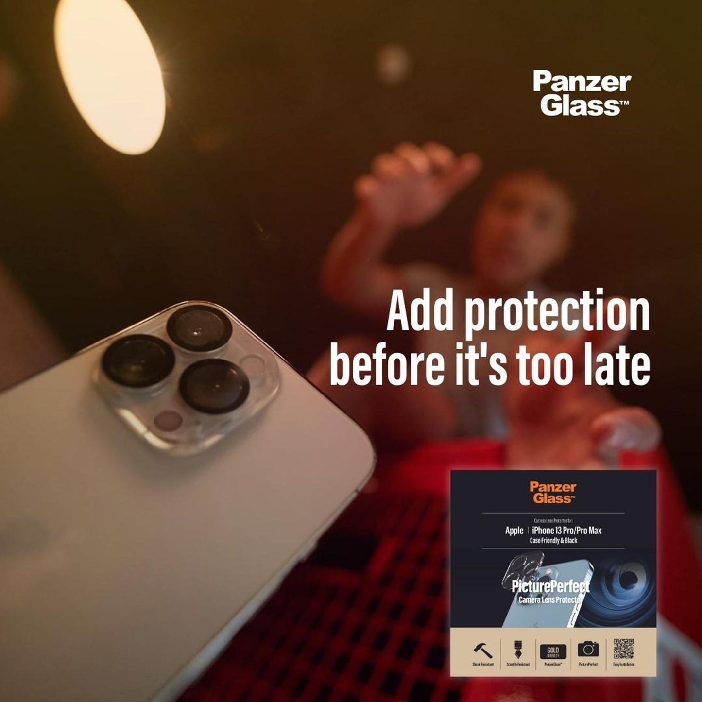 PanzerGlass™ PicturePerfect Camera Lens Protector Apple iPhone 13 Pro | Pro Max 11