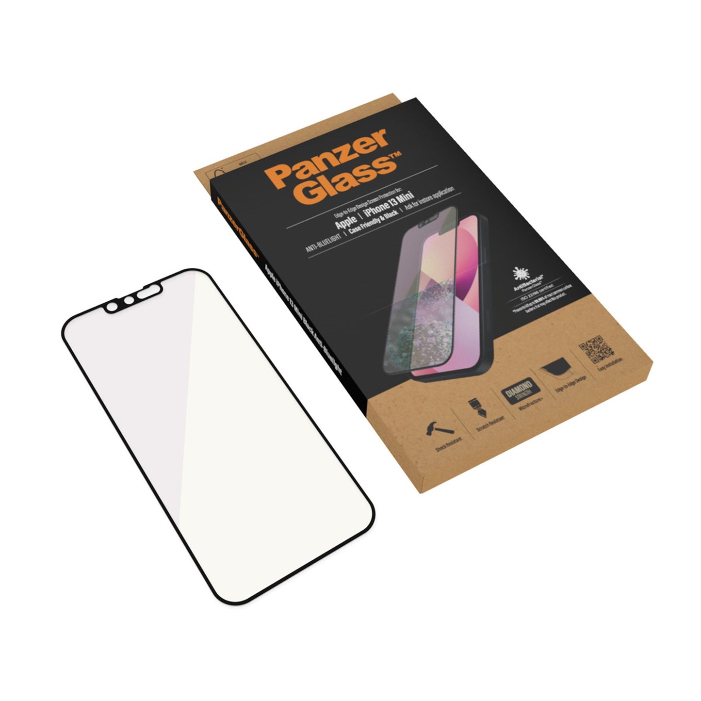 PanzerGlass™ Anti-blue light Screen Protector Apple iPhone 13 Mini | Edge-to-Edge 5