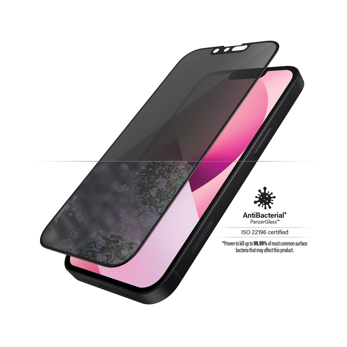 PanzerGlass™ Privacy Screen Protector Apple iPhone 13 Mini | Edge-to-Edge