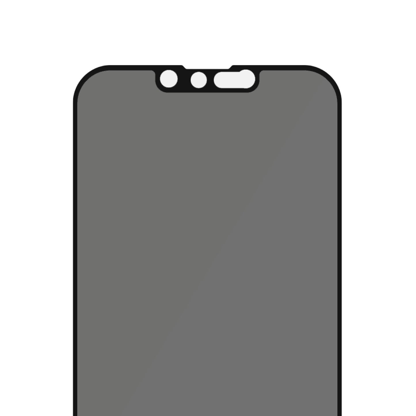PanzerGlass™ Privacy Screen Protector Apple iPhone 13 Mini | Edge-to-Edge 8