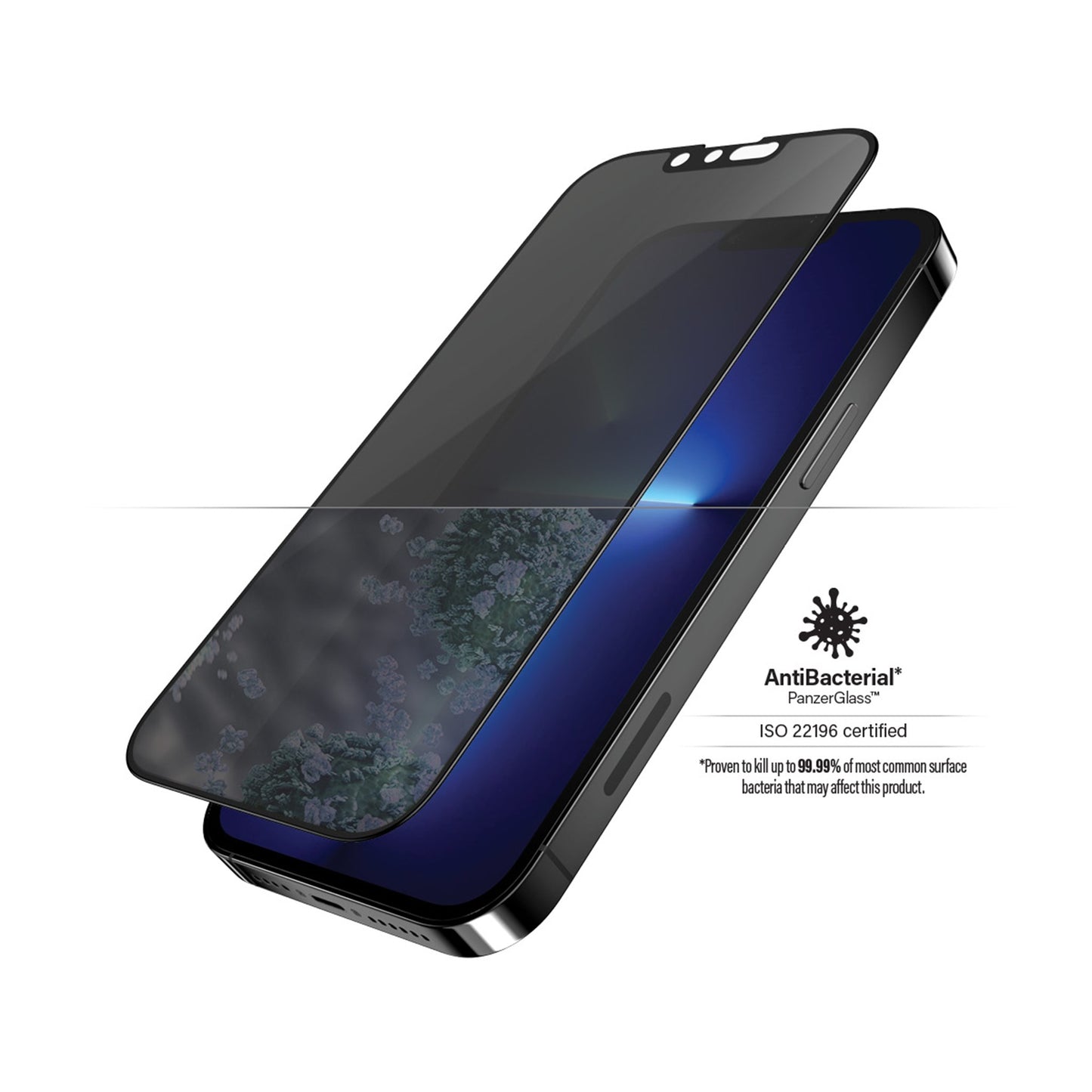 PanzerGlass™ Privacy Screen Protector Apple iPhone 13 Pro Max | Edge-to-Edge