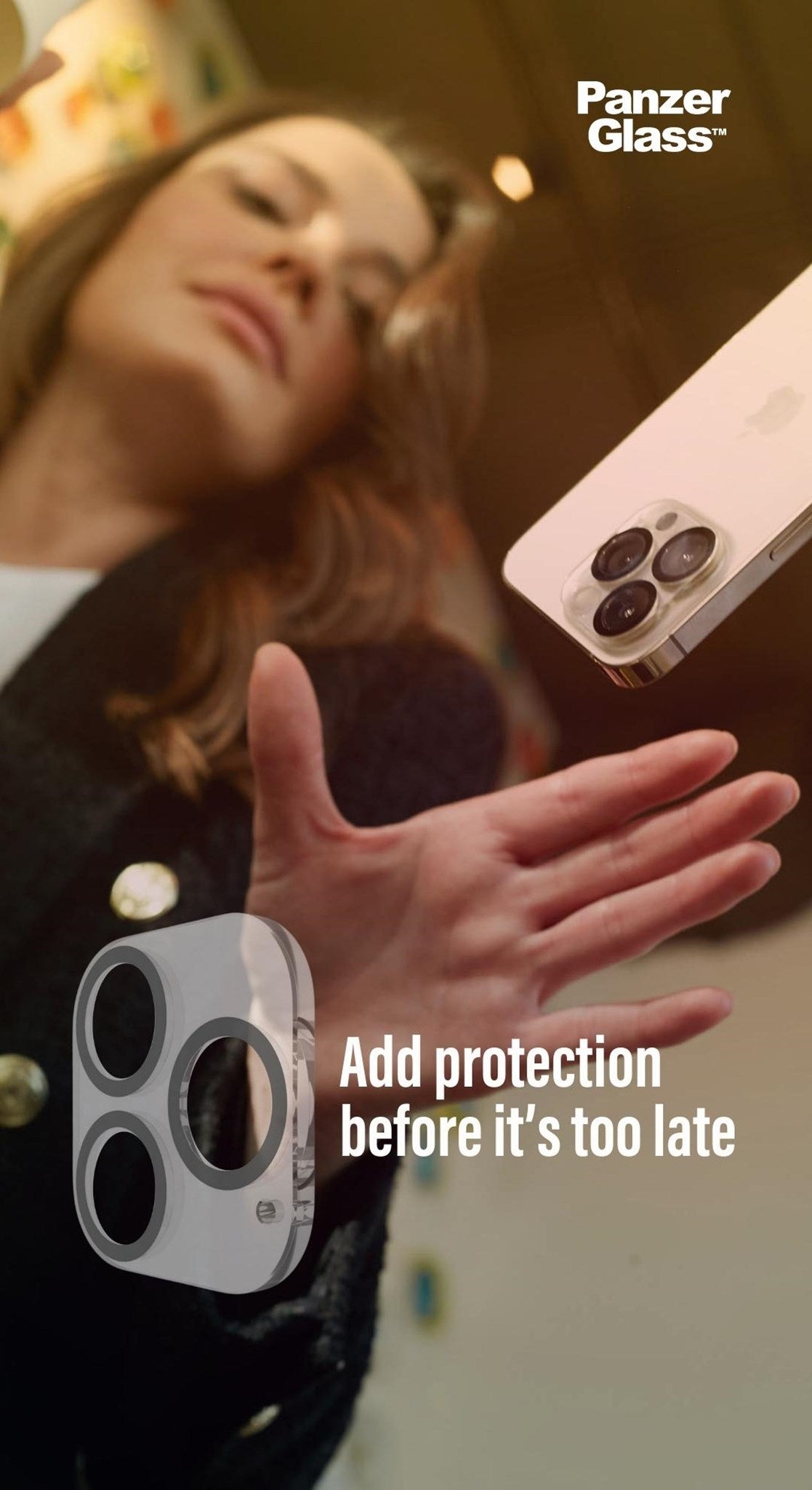 PanzerGlass® PicturePerfect Camera Lens Protector Apple iPhone 13 | Mini 15